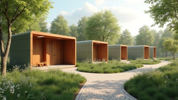 Sanitaires collectivités : solutions pour un aménagement durable