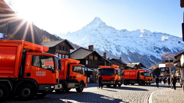 Top 5 services de location de bennes à Chamonix