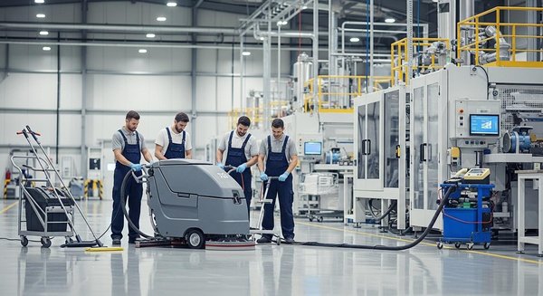 Le nettoyage industriel : des solutions modernes pour une propreté optimale